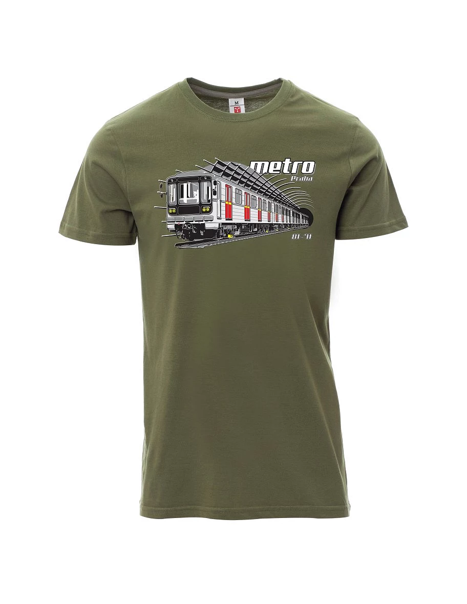Khaki T-Shirt für Männer Metro 81-71