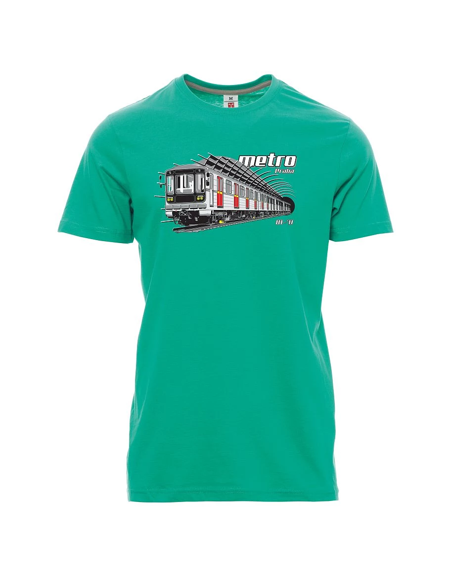 Smaragde T-Shirt für Männer Metro 81-71