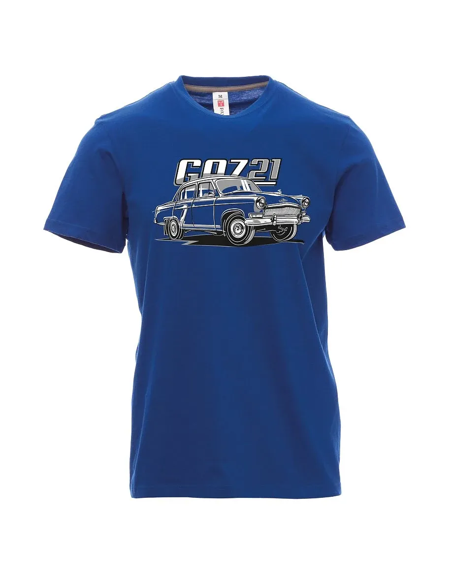 Blaues T-Shirt für Männer GAZ 21