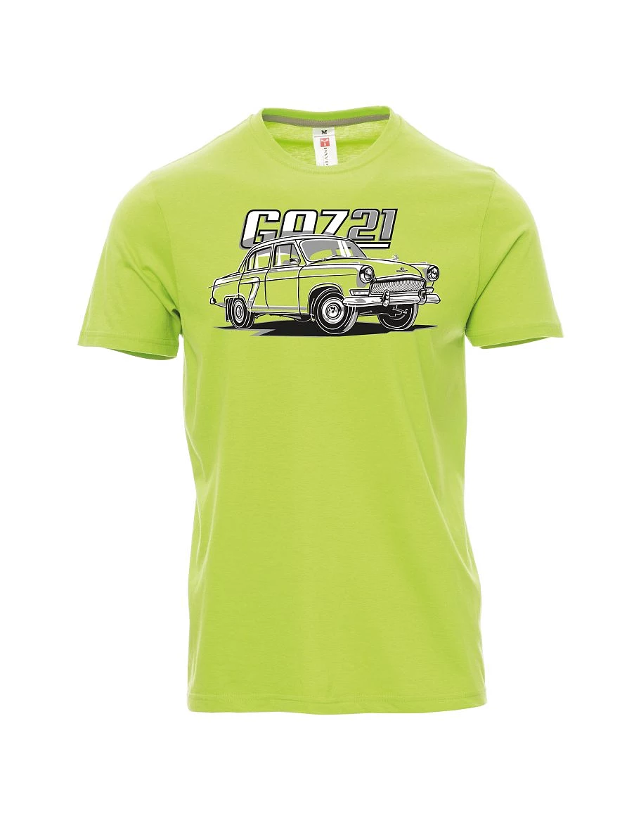 Hellgrünes T-Shirt für Männer GAZ 21