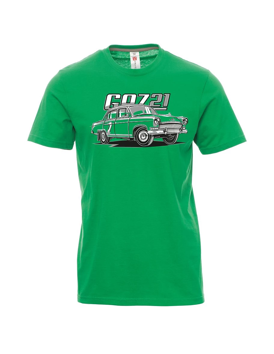 Grünes T-Shirt für Männer GAZ 21