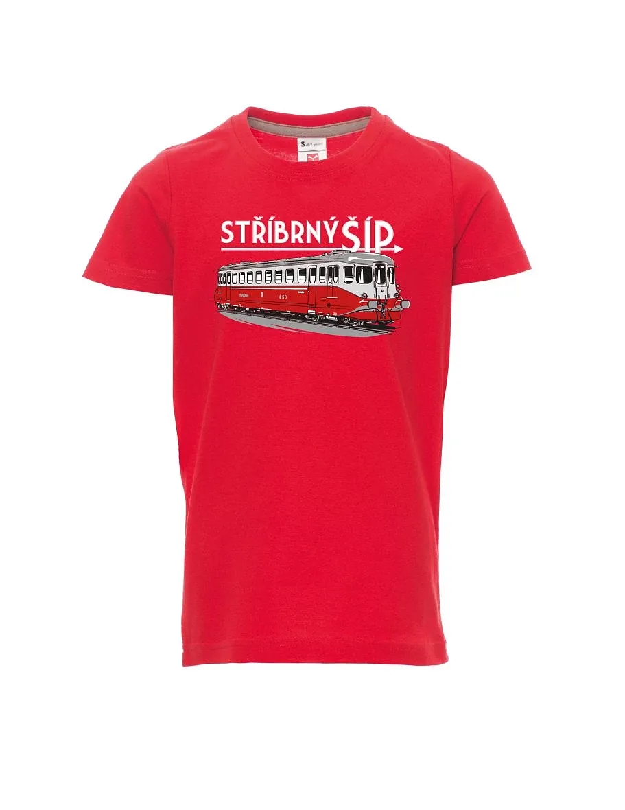 Rotes Kinder T-Shirt Silberpfeil M 260 001
