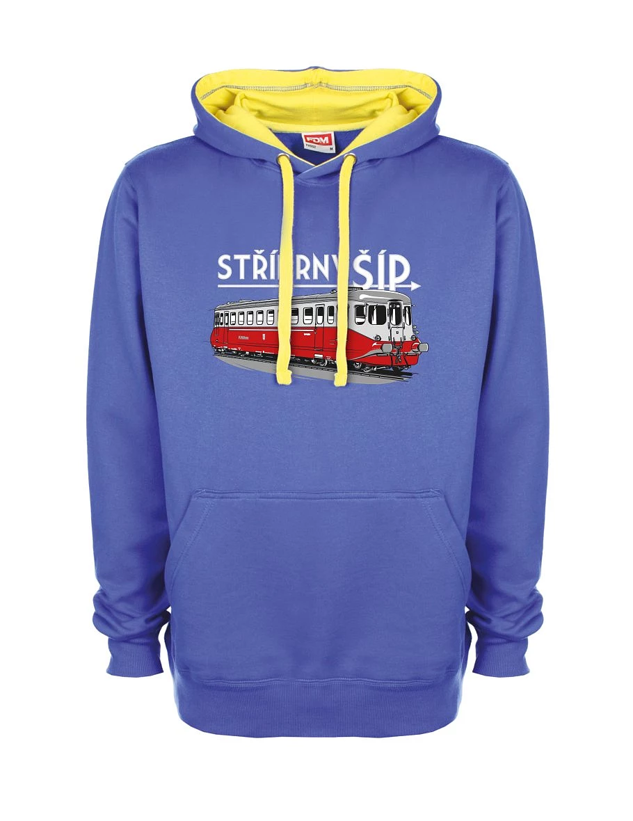 Gelb-blaues Sweatshirt Silberpfeil M 260 001