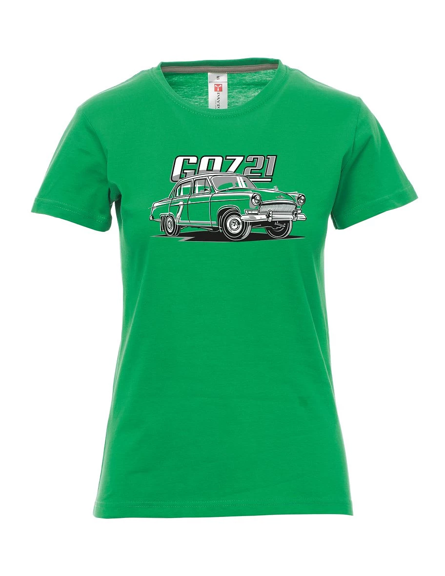 Grünes T-Shirt für Damen GAZ 21