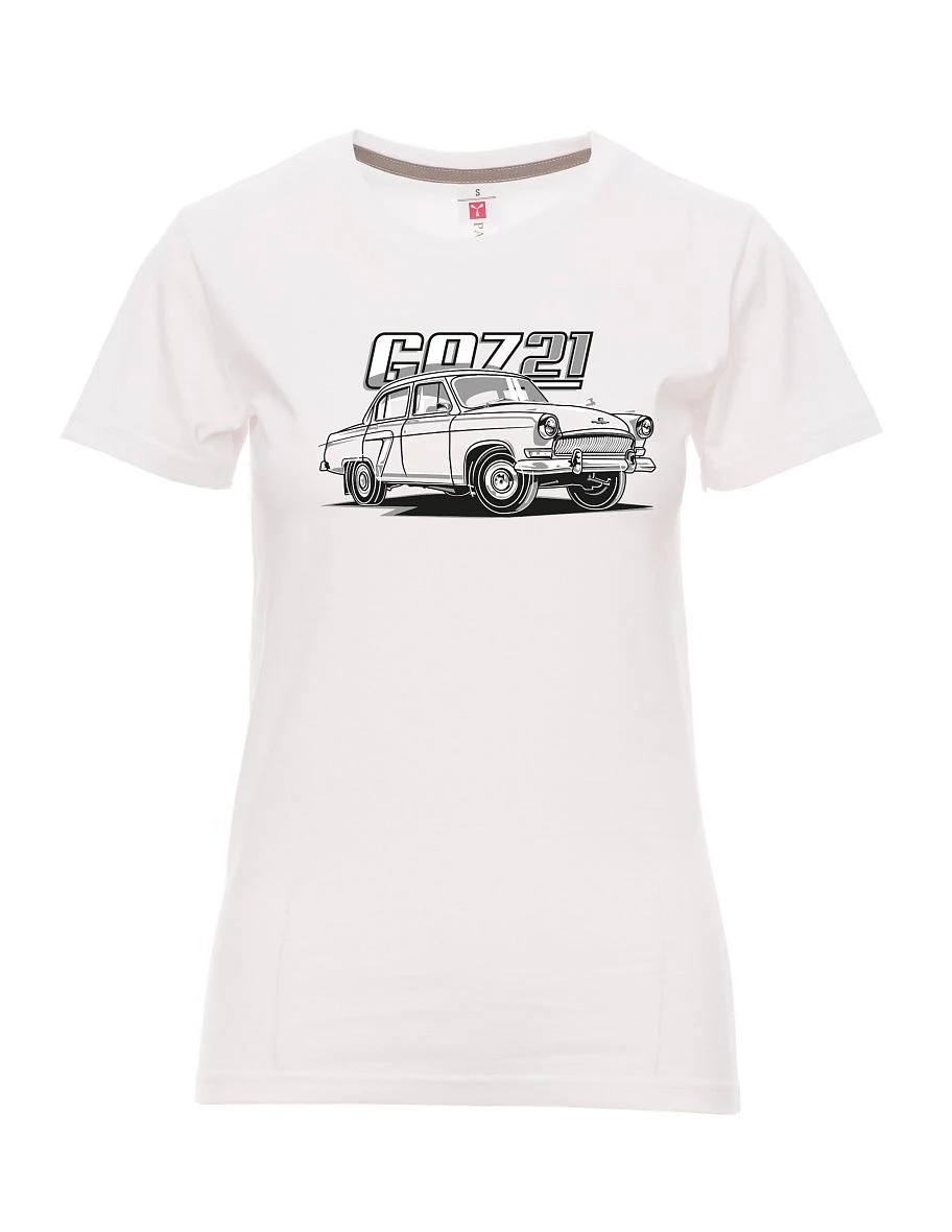 Weißes T-Shirt für Damen GAZ 21