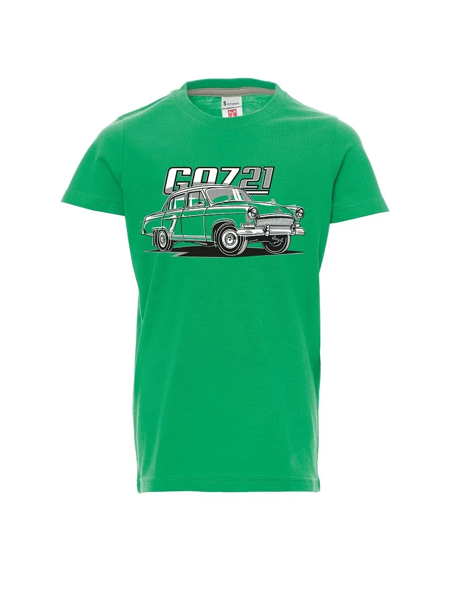 Grünes Kinder T-Shirt GAZ 21