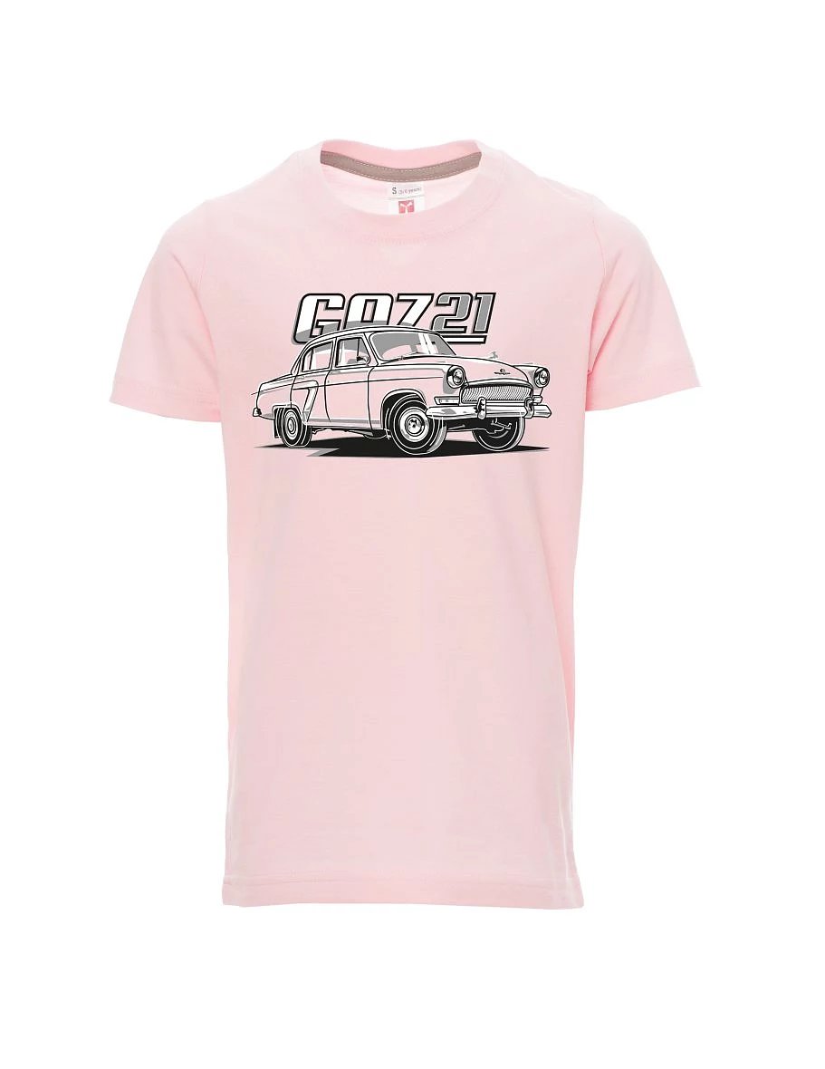 Hell-Pink Kinder T-Shirt GAZ 21