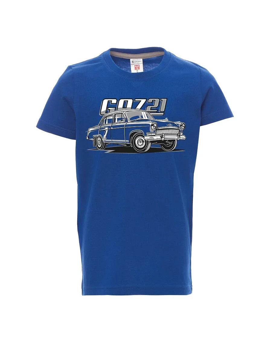 Blaues Kinder T-Shirt GAZ 21