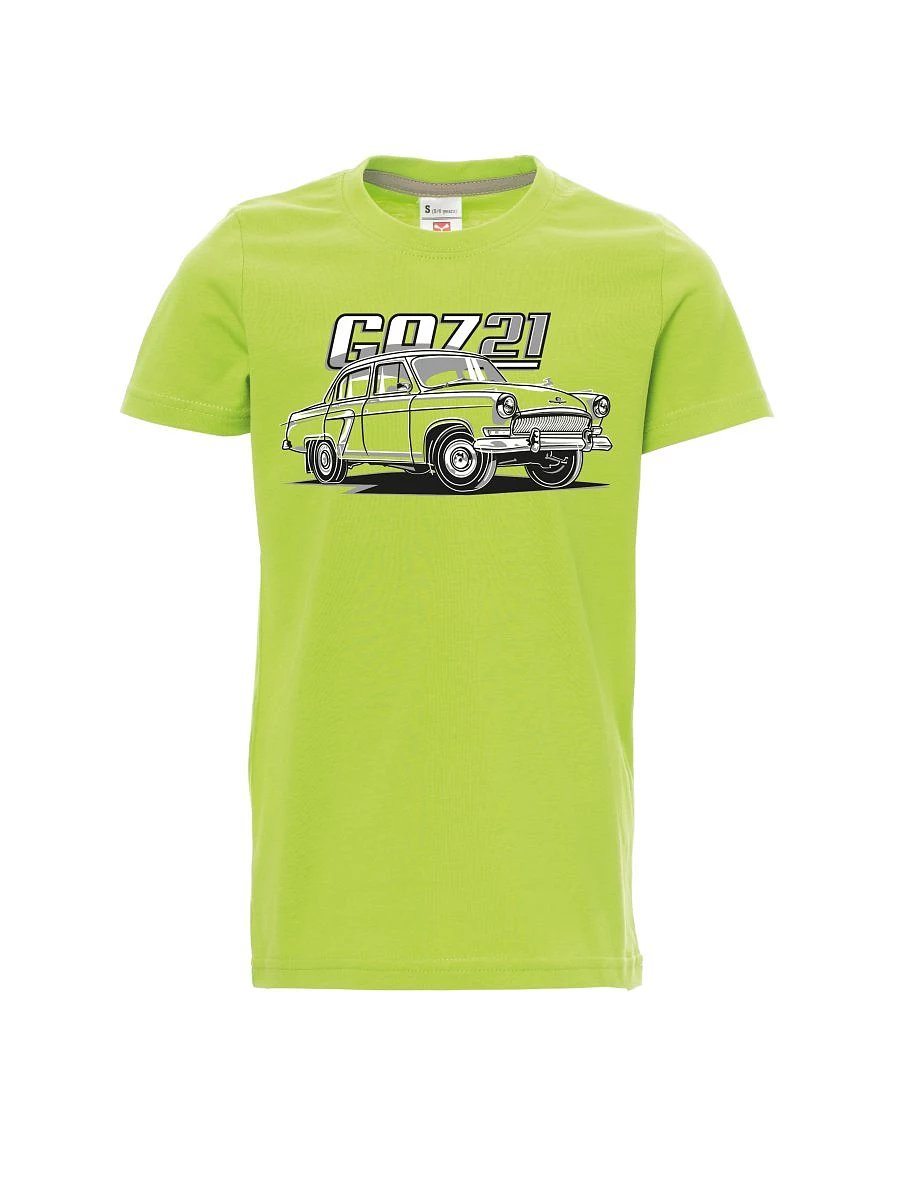 Hellgrünes Kinder T-Shirt GAZ 21