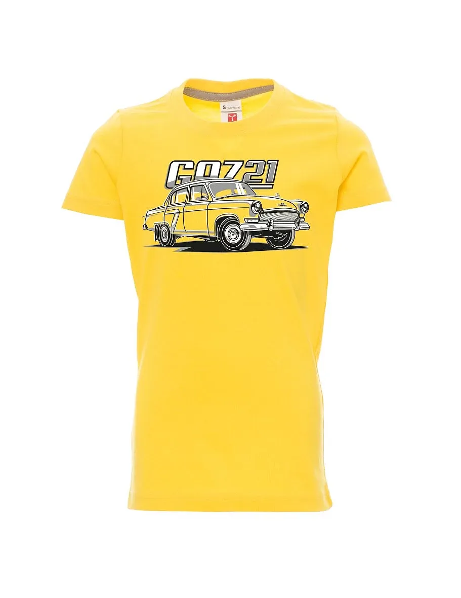 Gelbes Kinder T-Shirt GAZ 21
