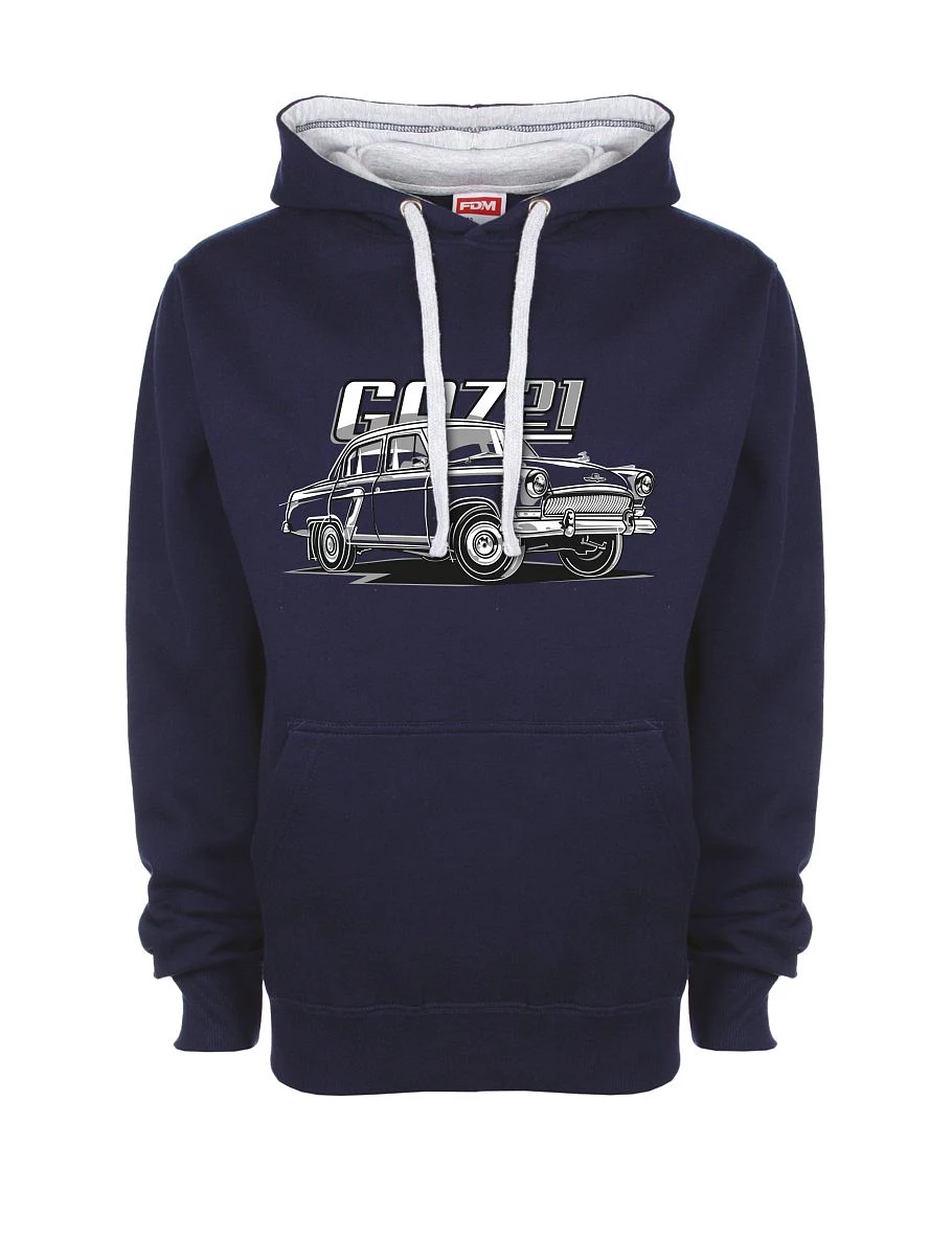 Grau-marines Sweatshirt GAZ 21