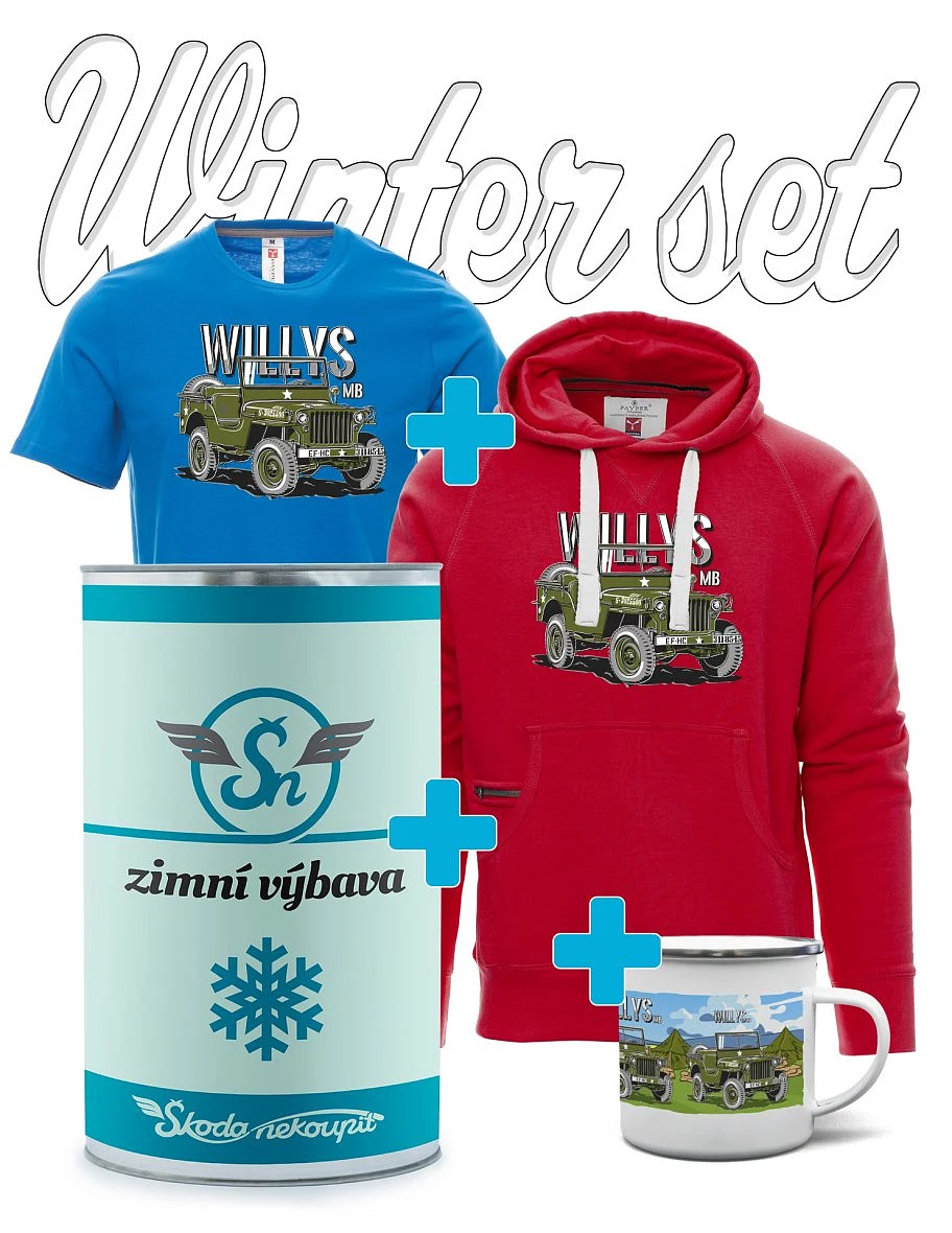 Geschenk Winter-Set Willys MB