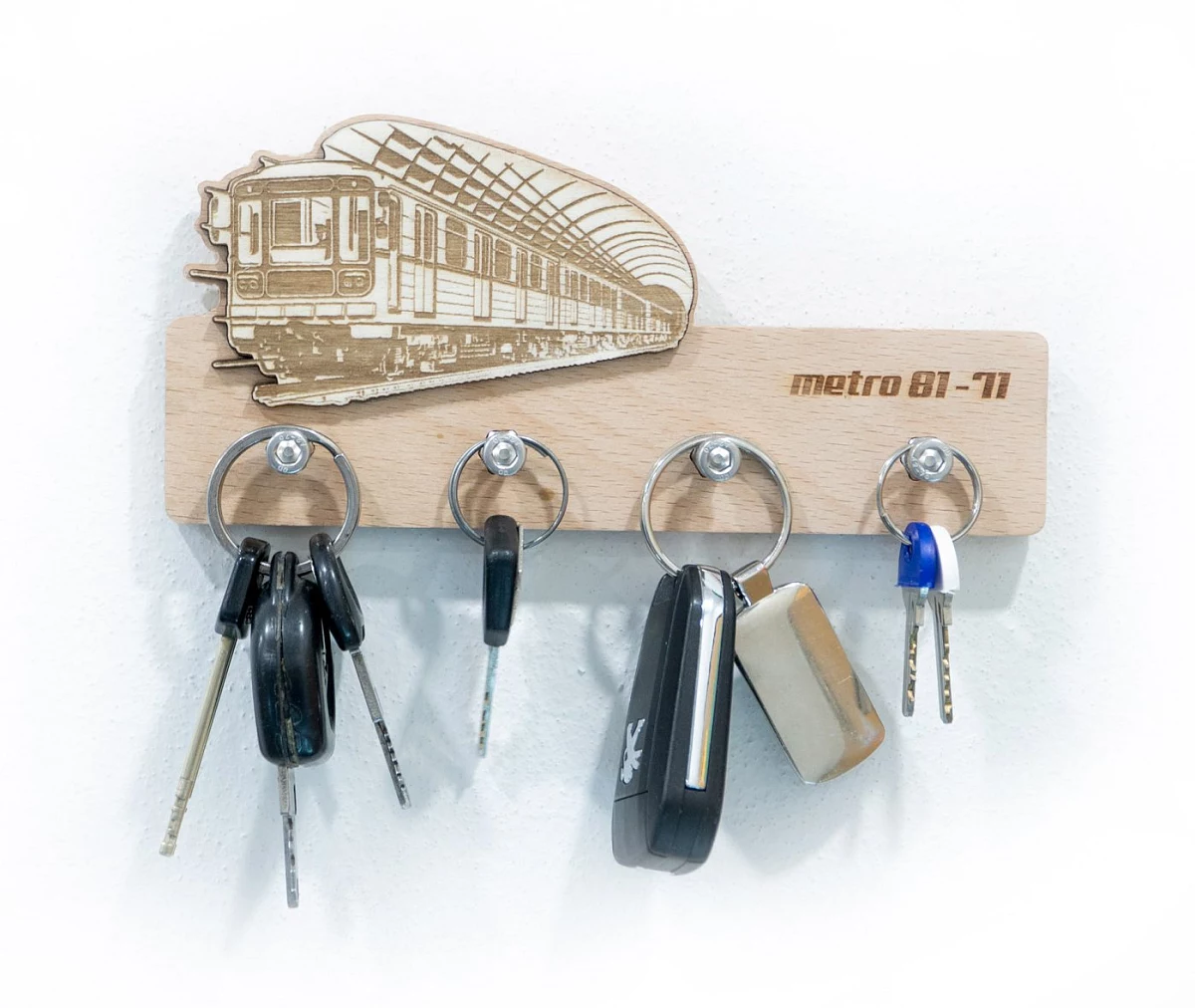 Schlüsselbrett aus Holz Metro 81-71