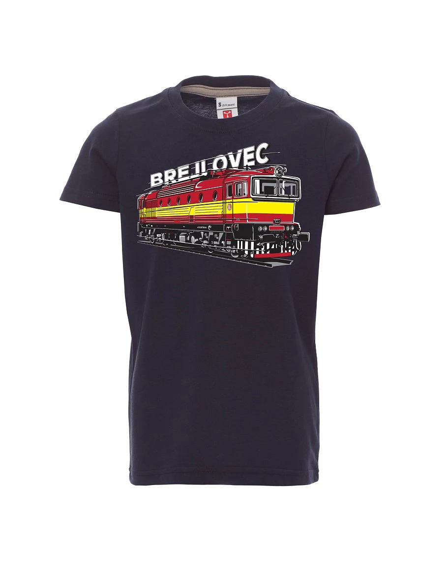 Navy Kinder T-Shirt Lokomotive 753