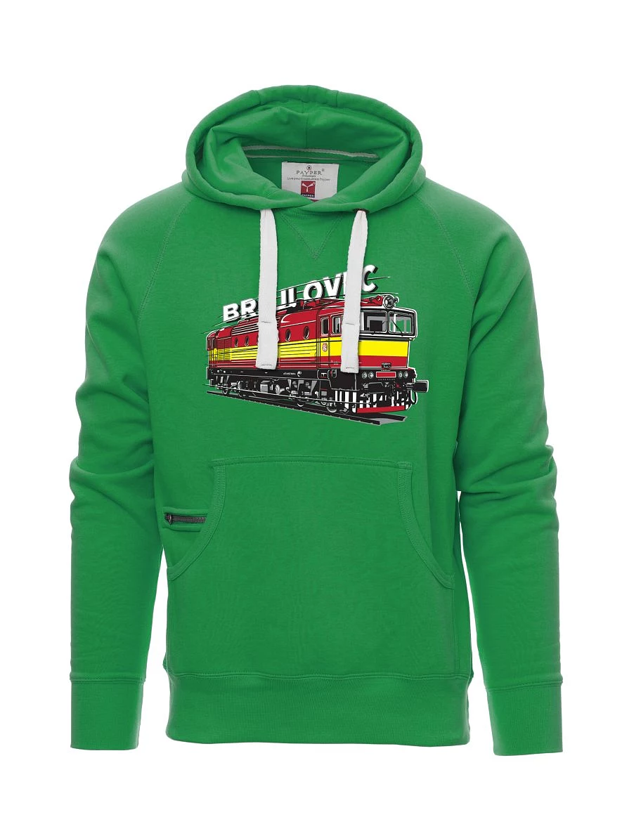 Grünes Sweatshirt für Männer Lokomotive 753