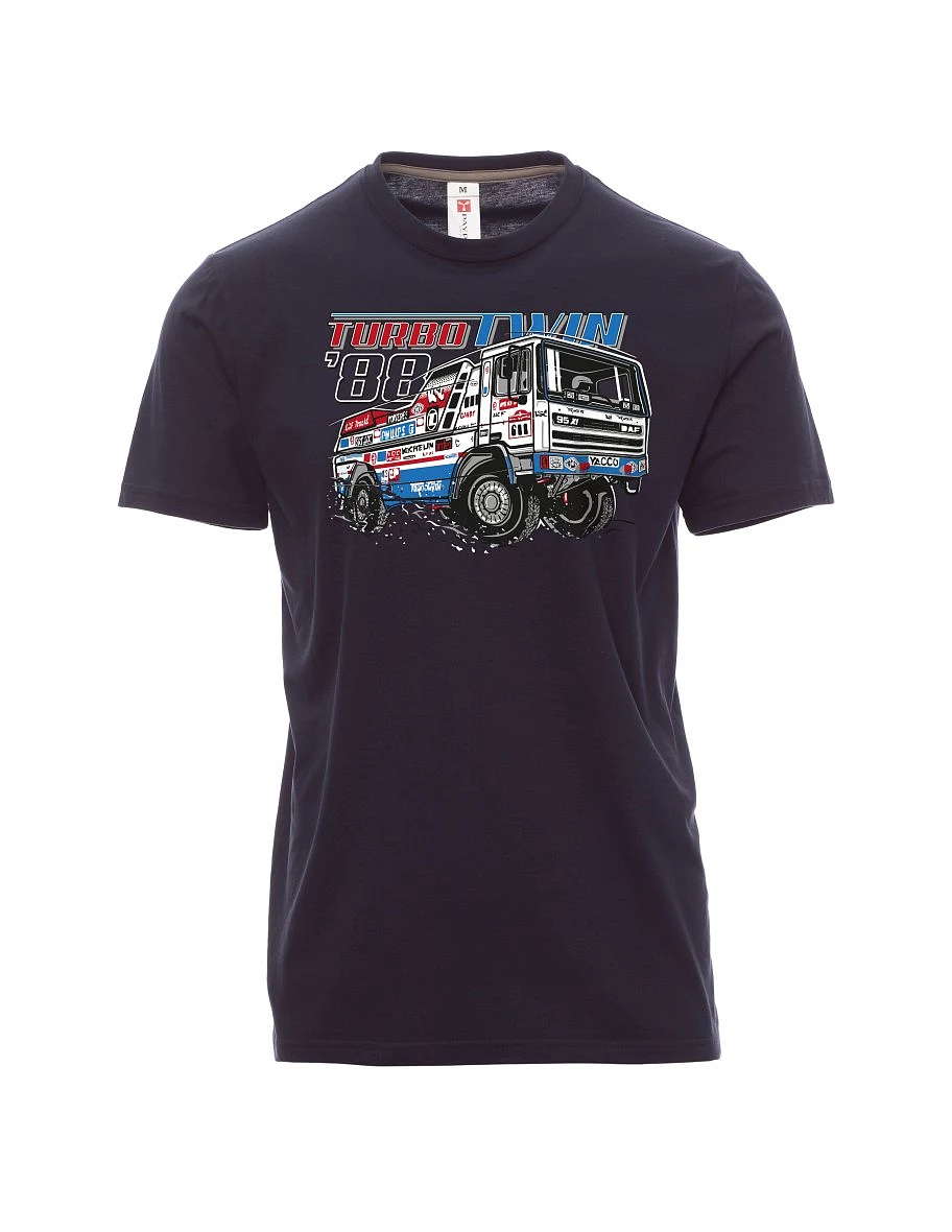 Marine T-Shirt für Männer TurboTwin aus dakar 1988