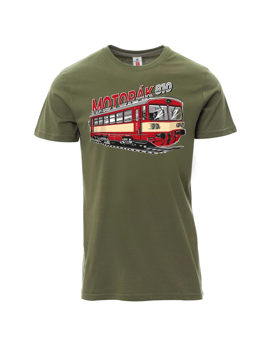 Khaki T-Shirt für Männer Autozug 810