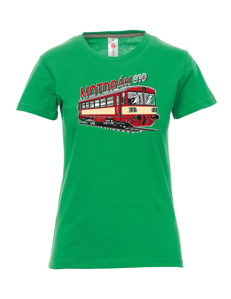 Grünes T-Shirt für Damen Autozug 810