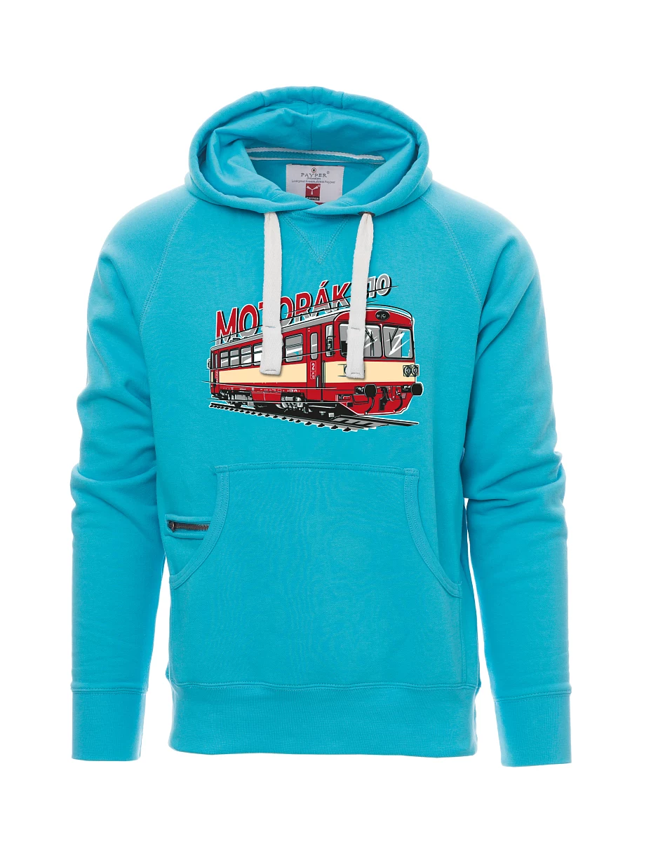 Hellblaues Sweatshirt für Männer Autozug 810