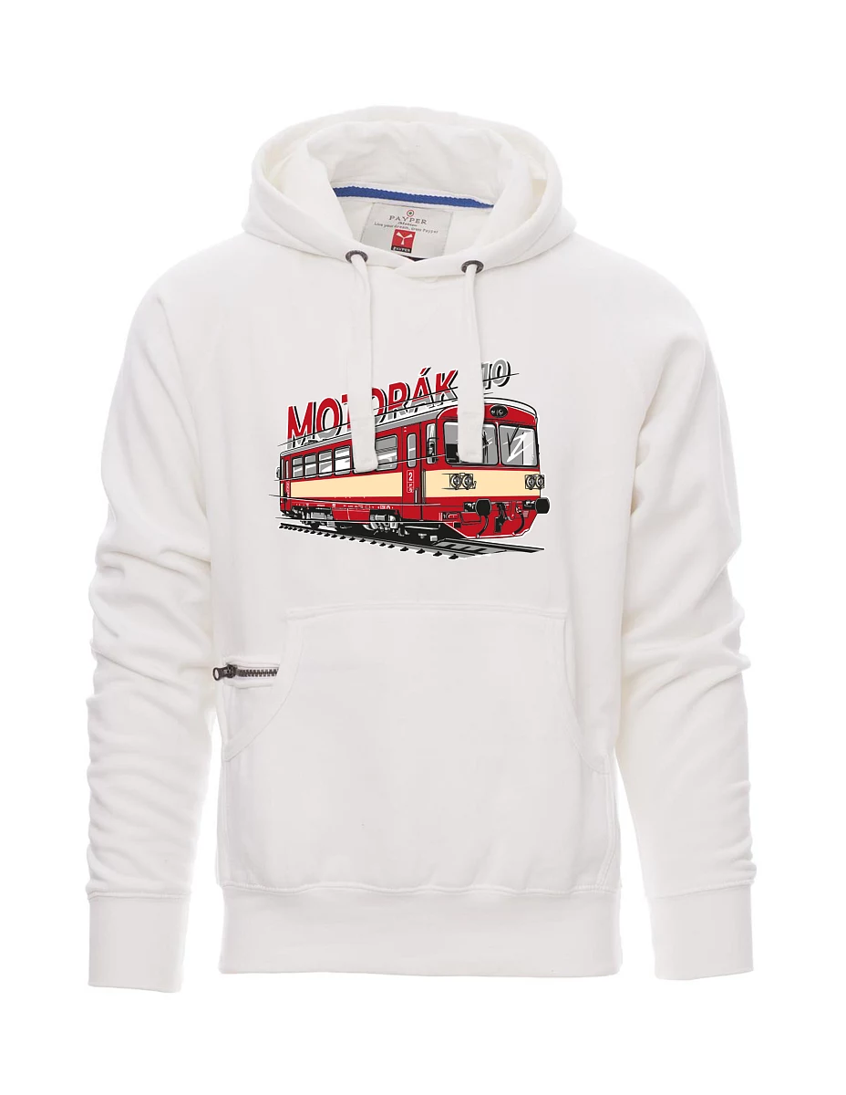Weißes Sweatshirt für Männer Autozug 810