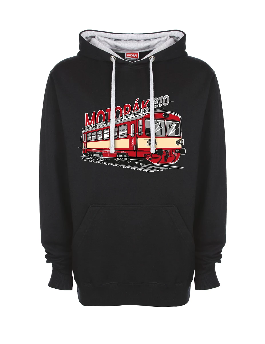 Grau-schwarzes Sweatshirt Autozug 810