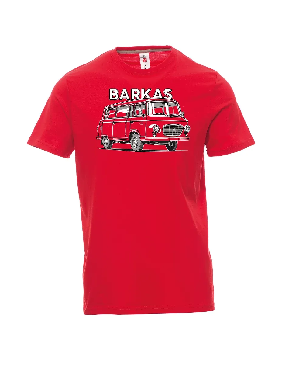 Rotes T-Shirt für Männer Barkas B1000