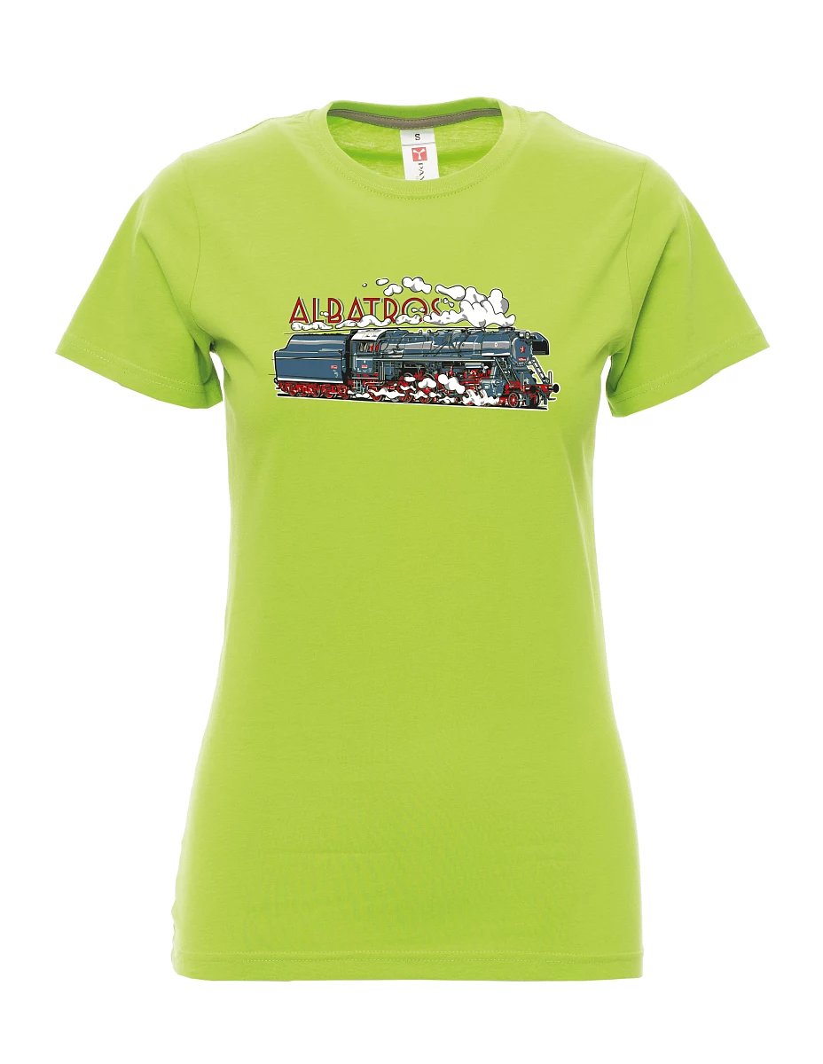 Limone T-Shirt für Damen Lokomotive Albatros