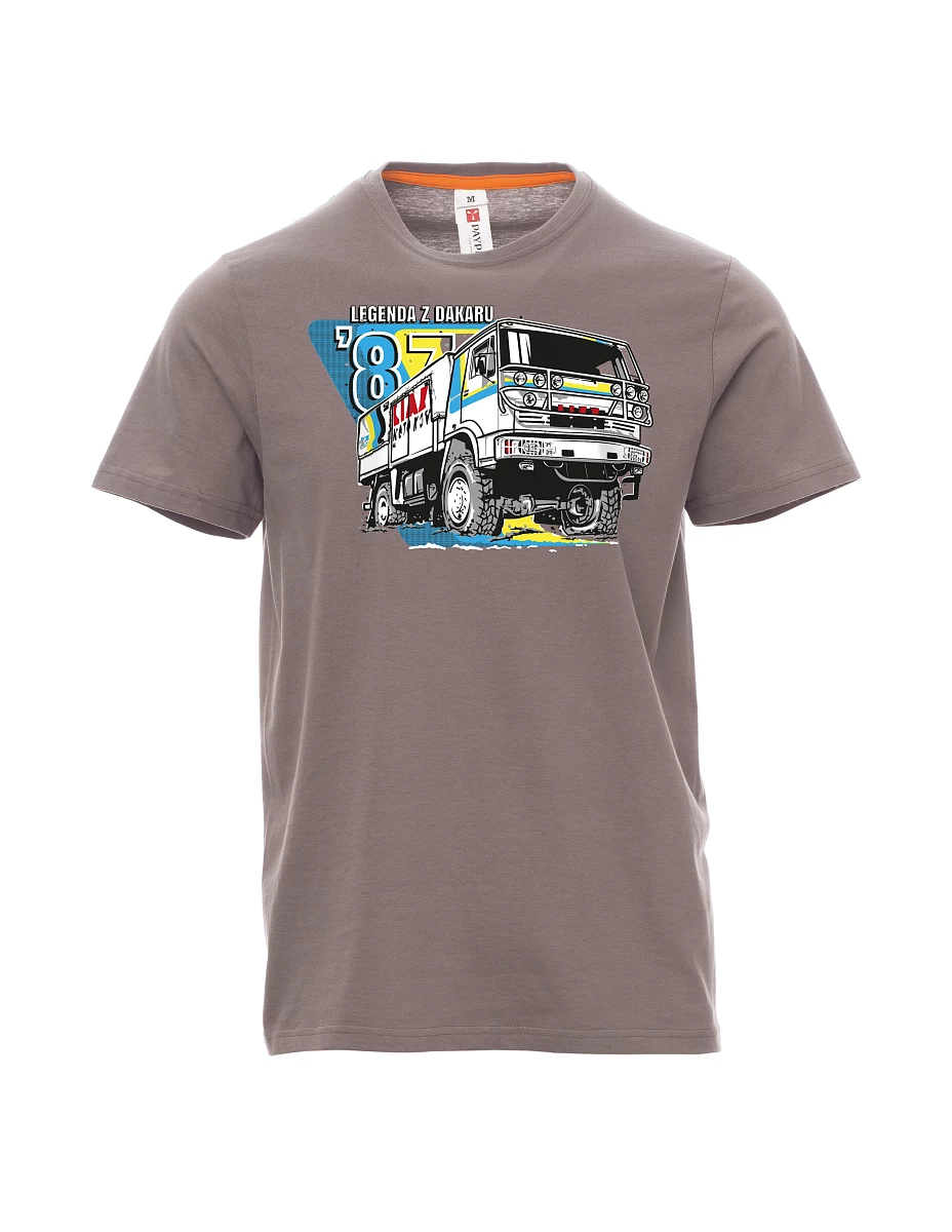 Stahlgrau T-Shirt für Männer Liaz aus dakar 1987