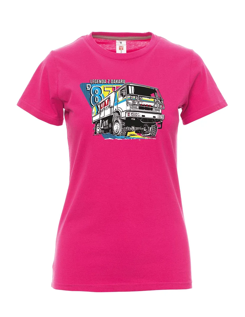 Rosa T-Shirt für Damen Liaz aus Dakar 1987
