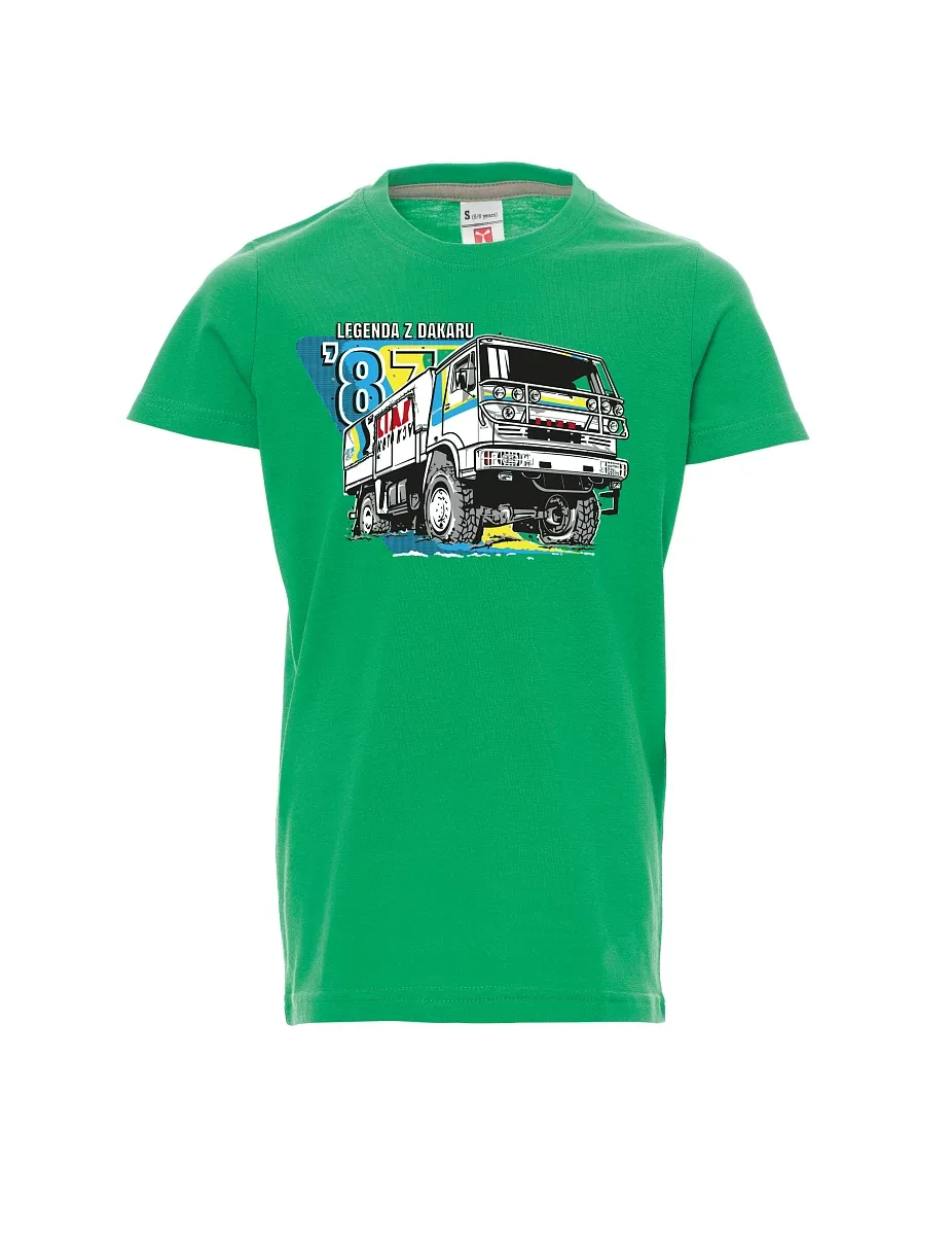 Grünes Kinder T-Shirt Liaz aus Dakar 1987