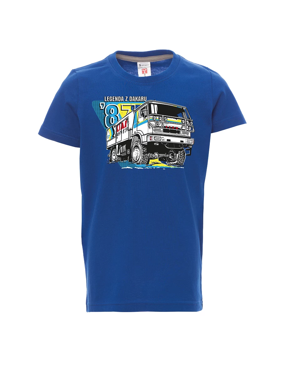 Blaues Kinder T-Shirt Liaz aus Dakar 1987