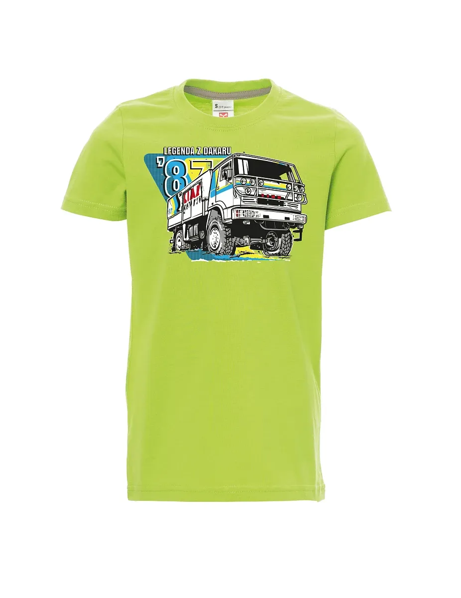 Hellgrünes Kinder T-Shirt Liaz aus Dakar 1987