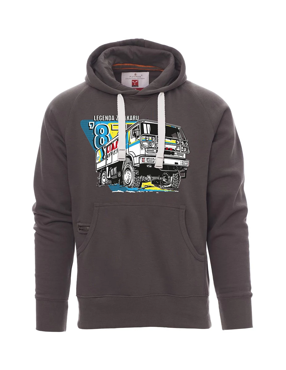 Graues Sweatshirt für Männer Liaz aus Dakar 1987