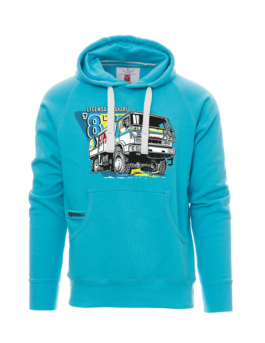 Hellblaues Sweatshirt für Männer Liaz aus Dakar 1987