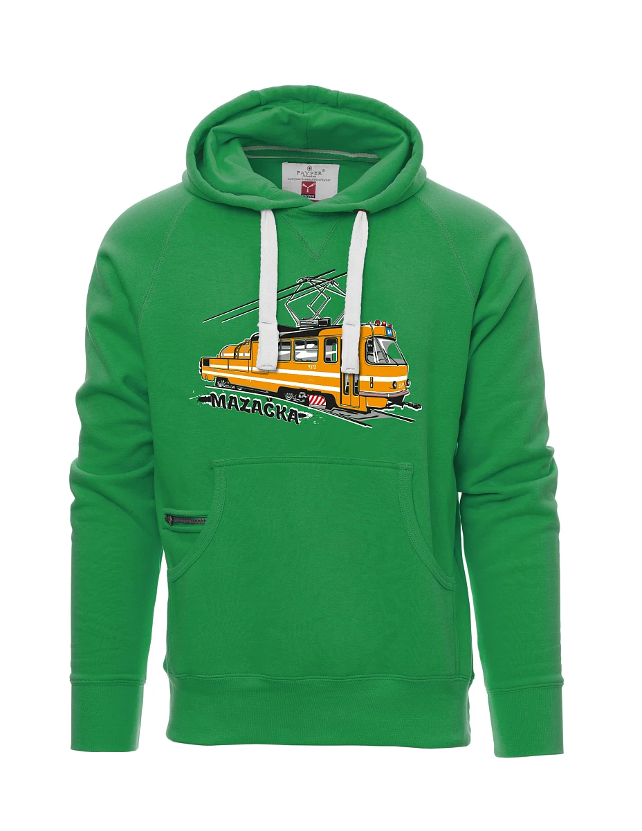 Grünes Sweatshirt für Männer Schmiertram