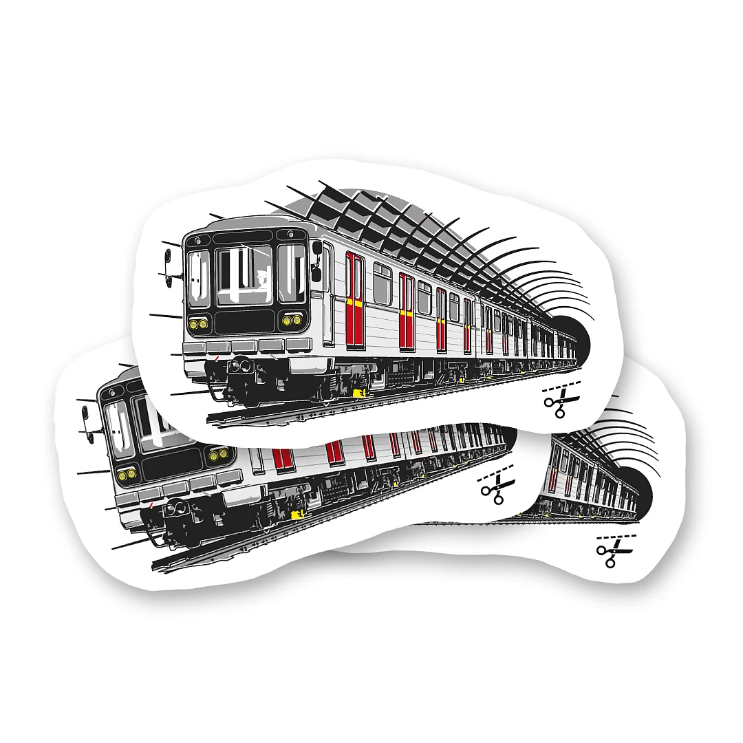 Abwaschbares Tatoo mit den erfahrenen Metro