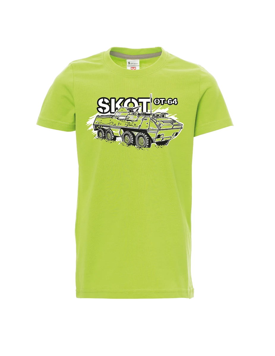 Hellgrünes Kinder T-Shirt OT-64 "SKOT"