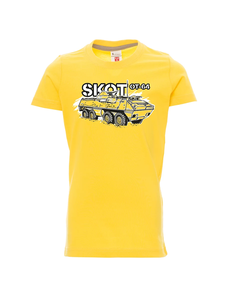Gelbes Kinder T-Shirt OT-64 "SKOT"