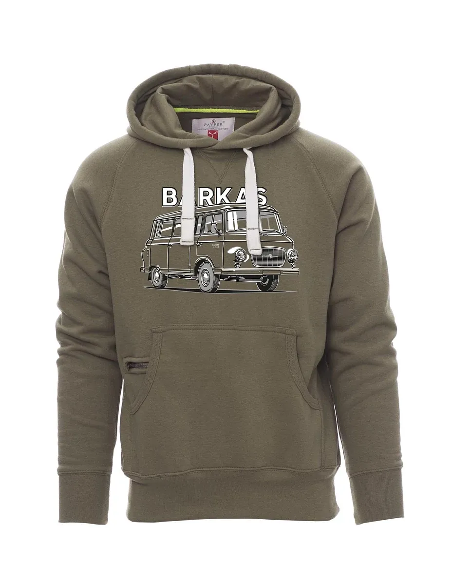 Khaki Sweatshirt für Männer Barkas B1000