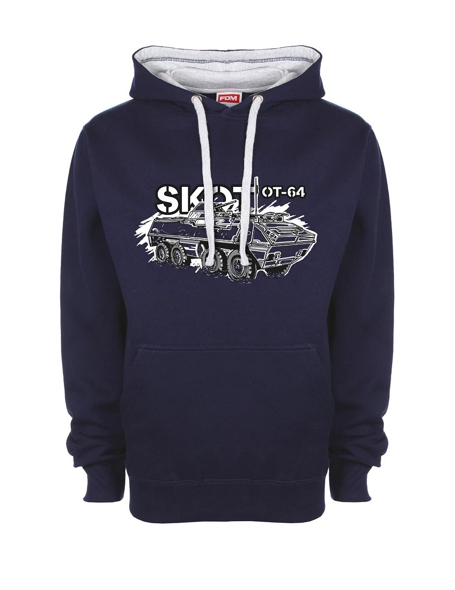 Grau-marines Sweatshirt OT-64 "SKOT"