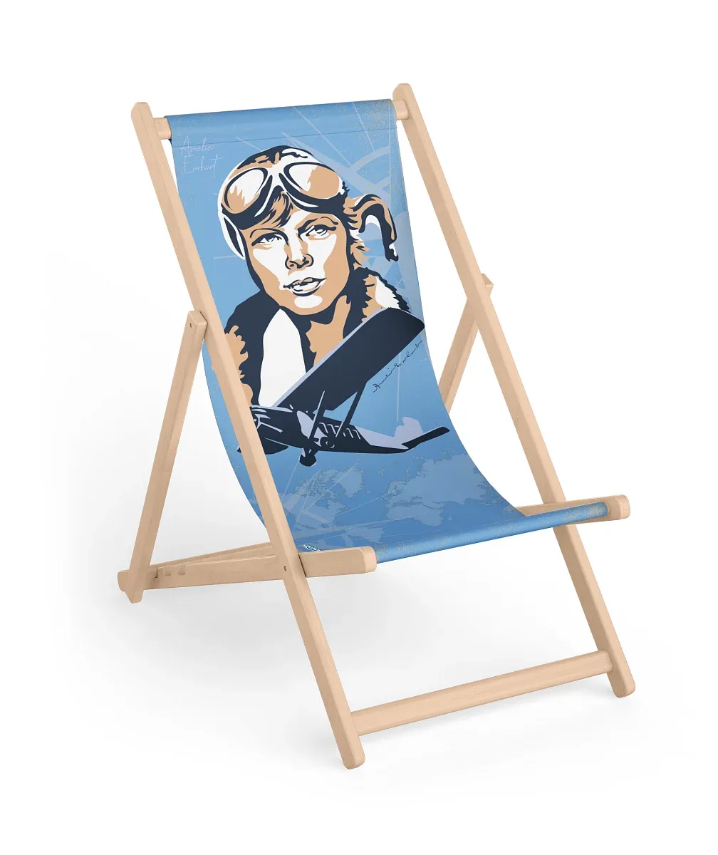 Liegestuhl Amelia Mary Earhart