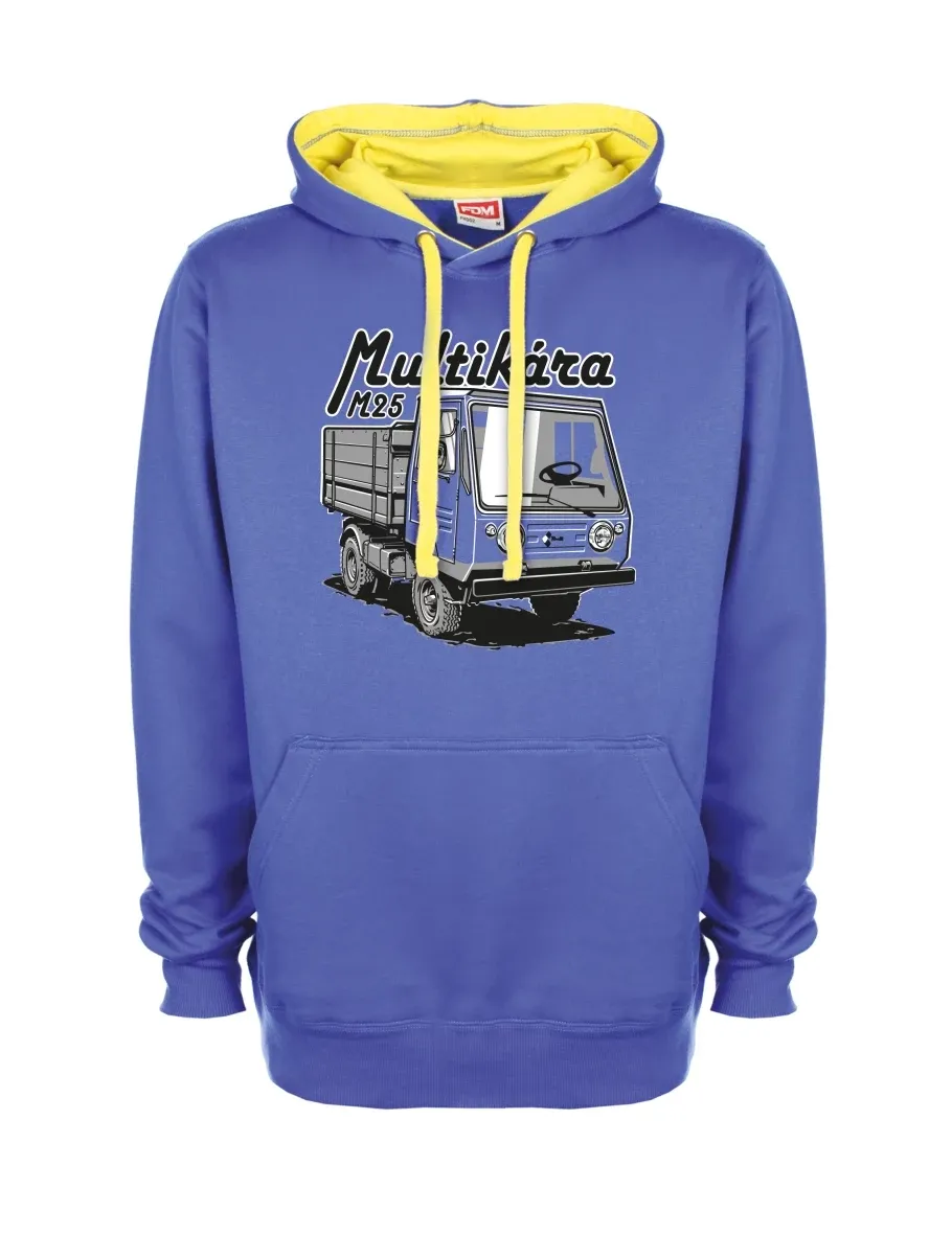 Gelb-blaues Sweatshirt M25