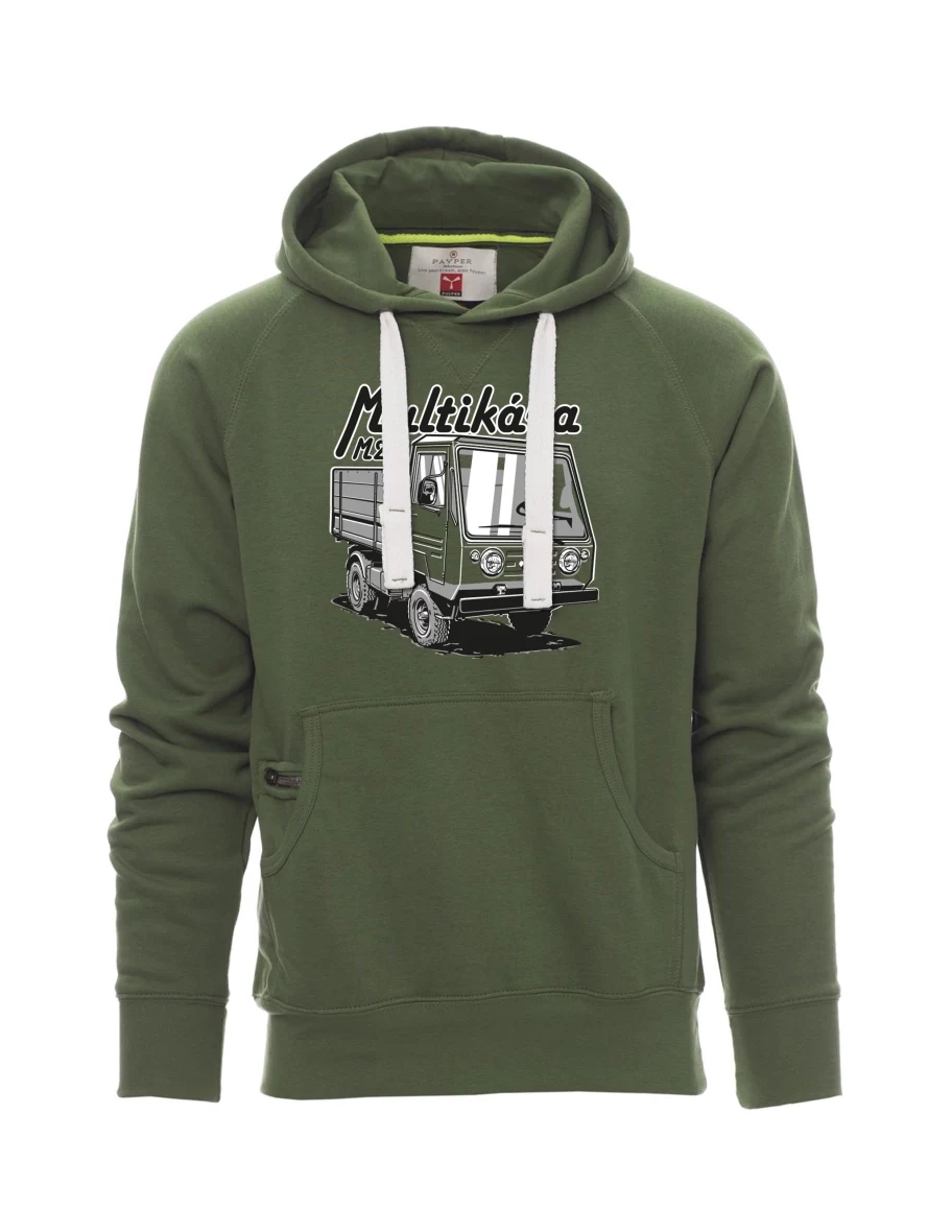 Dunkelgrünes Sweatshirt für Männer M25