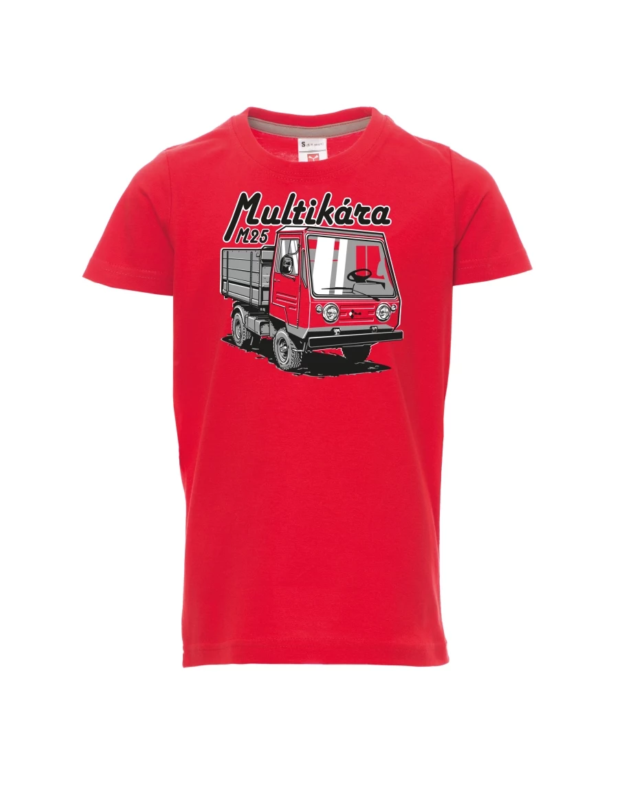 Rotes Kinder T-Shirt M25
