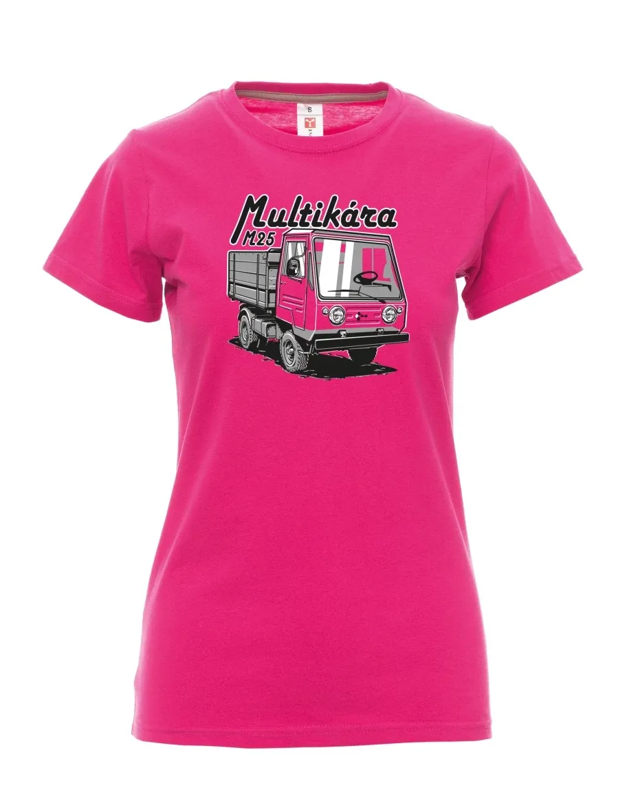 Rosa T-Shirt für Damen M25