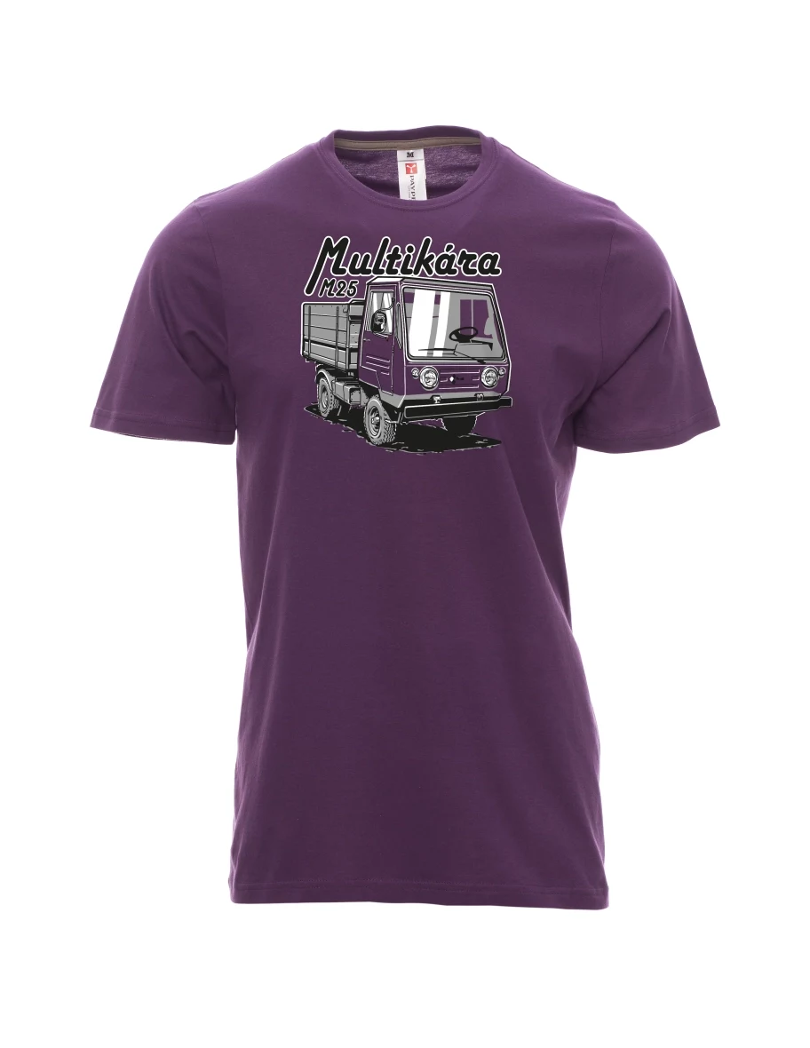 Violett T-Shirt für Männer M25