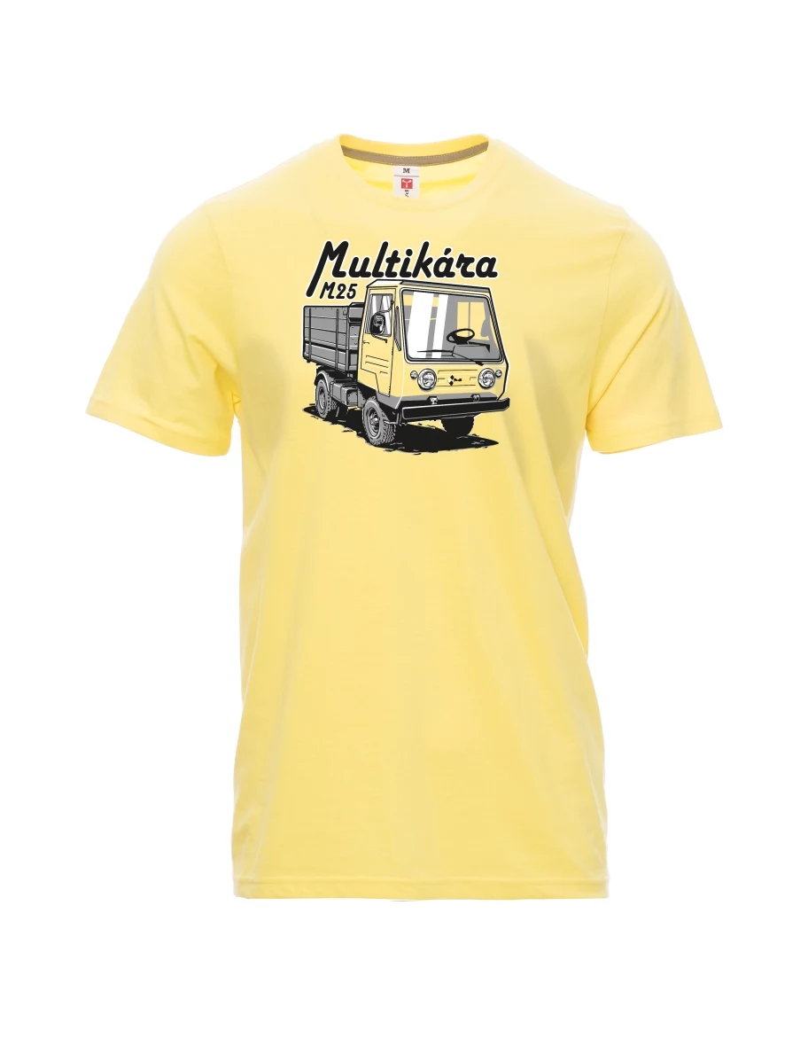 Hellgelb T-Shirt für Männer M25