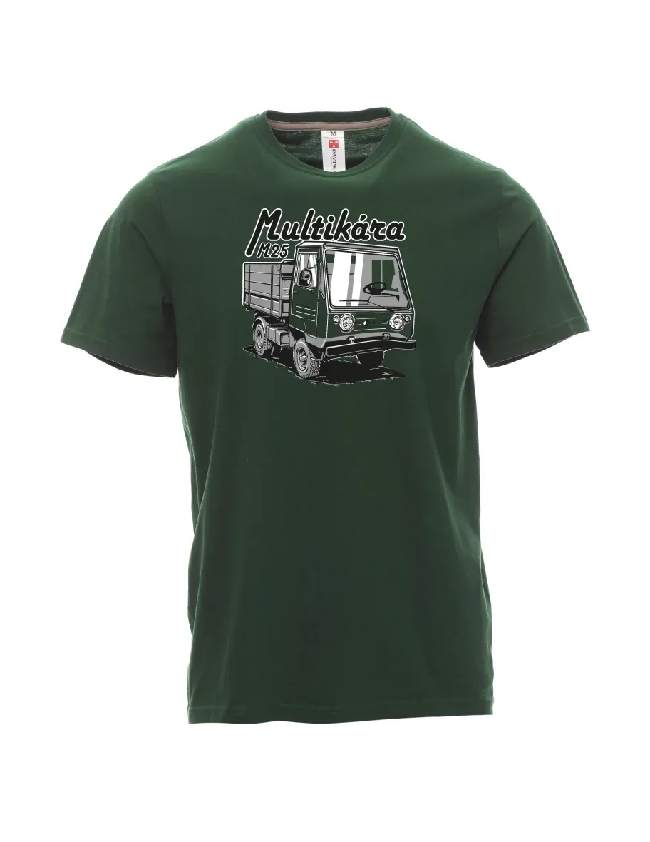 Dunkelgrün T-Shirt für Männer M25