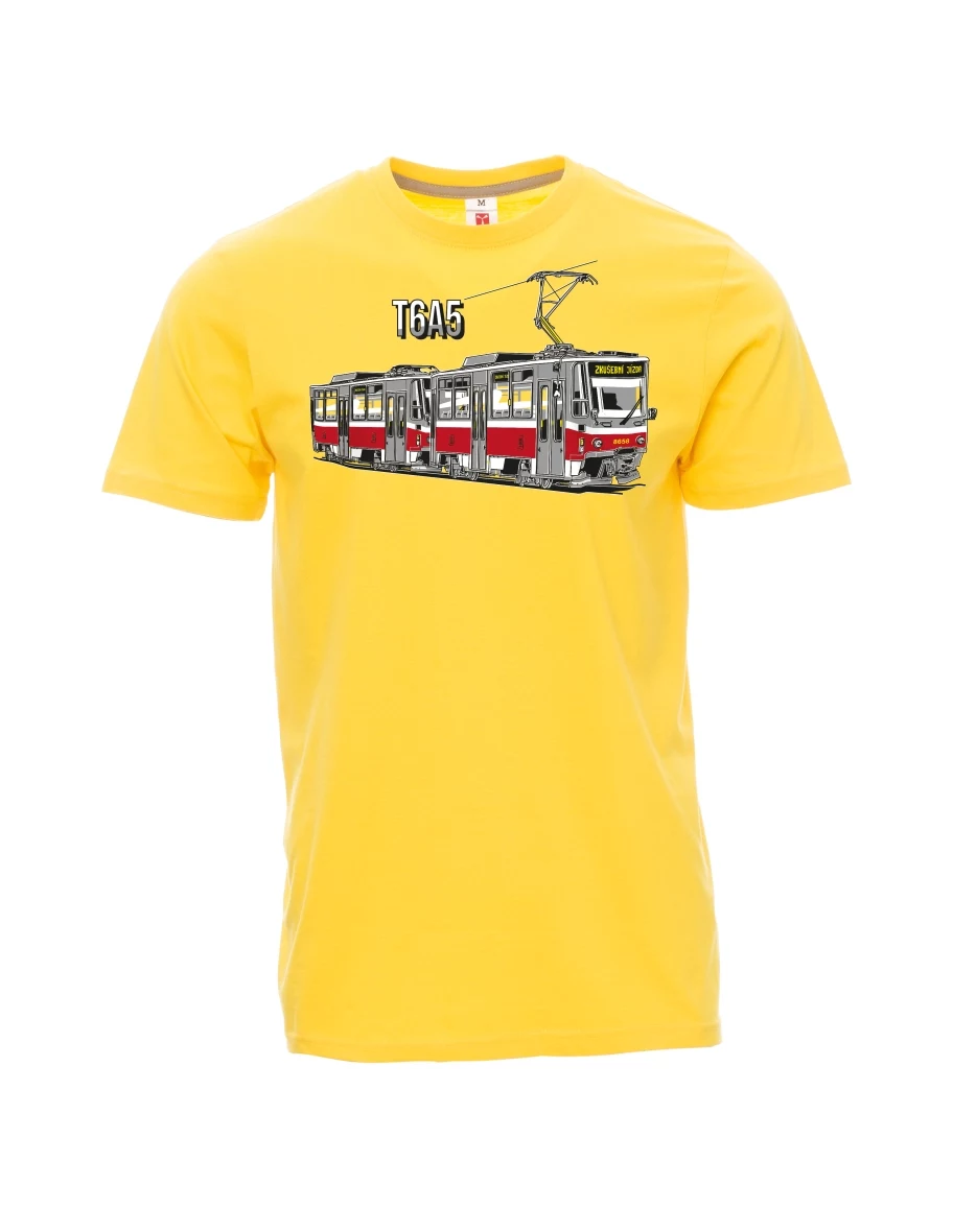 Gelbes T-Shirt für Männer  148 Militärkran