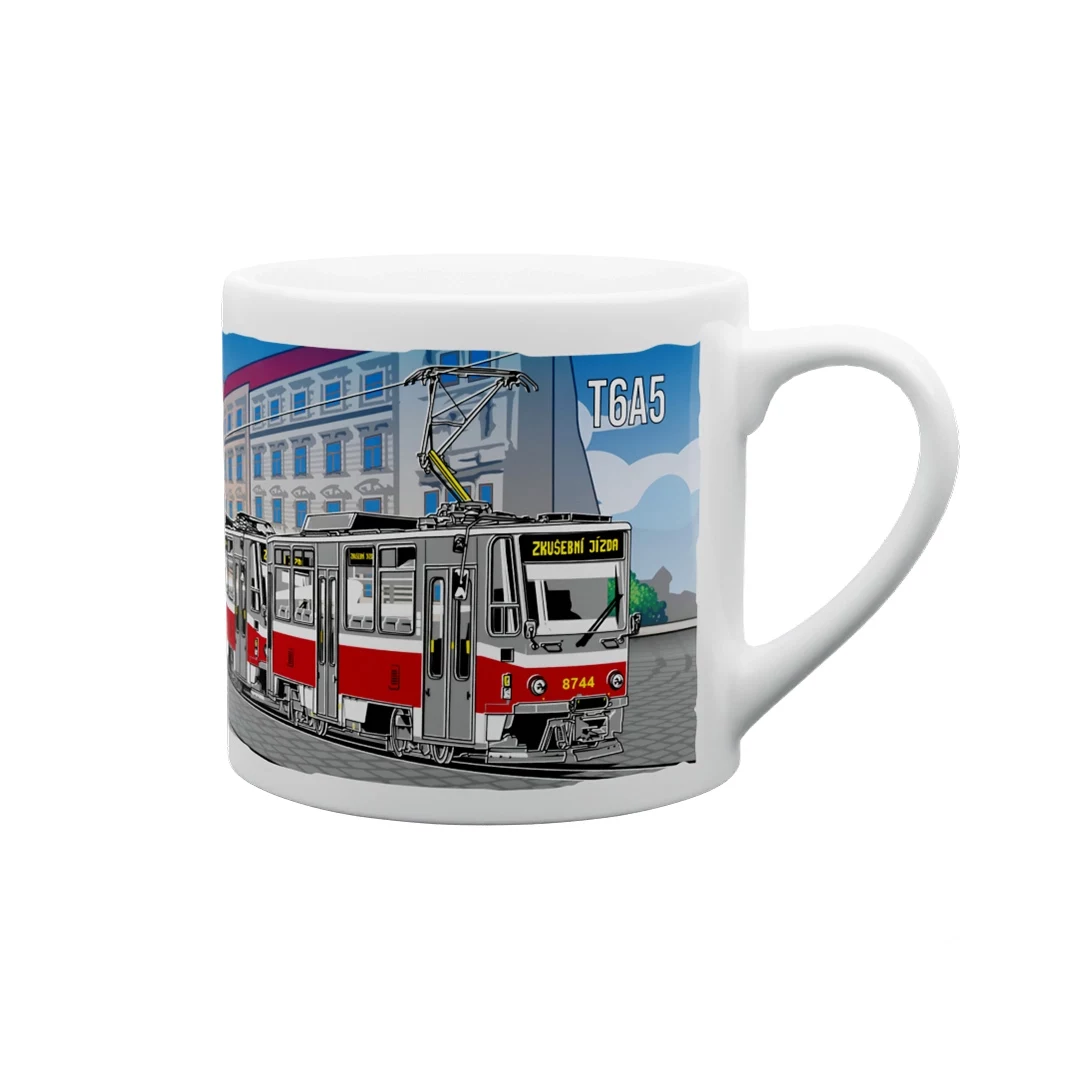 Keramikbecher Straßenbahn T6A5 170 ml